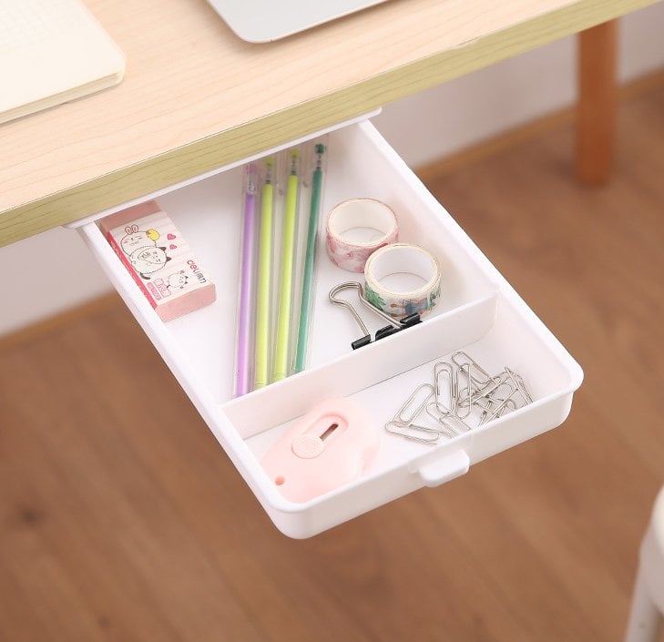 (🌴Hot Sale-49% OFF)Under Desk Storage Drawer