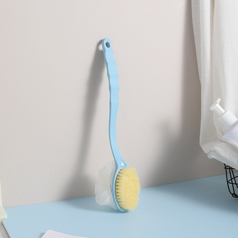 Bath scrub back towel adult bath brush bath supplies bath brush mud long handle soft bristle bath ball