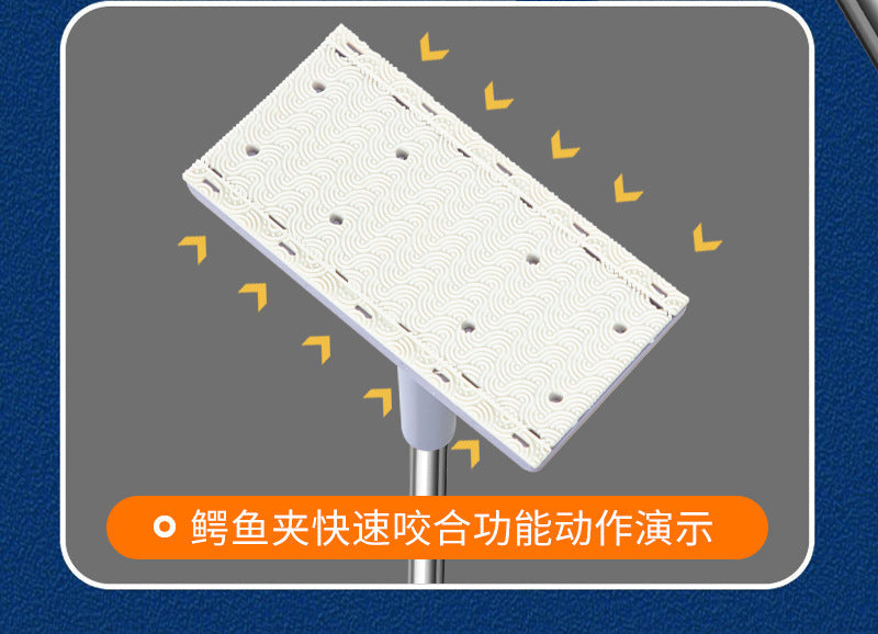 Face towel mop clip cloth mop household absorbent mini mop lazy hands-free wash flat mop wholesale