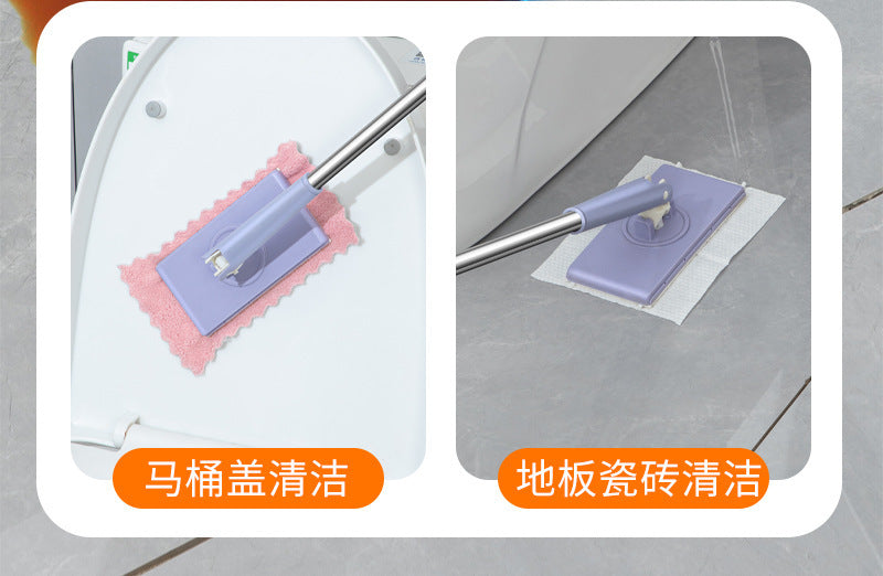 Face towel mop clip cloth mop household absorbent mini mop lazy hands-free wash flat mop wholesale