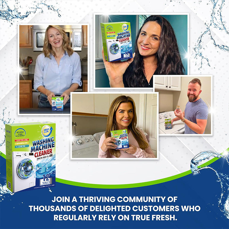 Cross-border washing machine tank cleaner washing machine effervescent sheet decontamination and descaling automatic effervescent cleaner