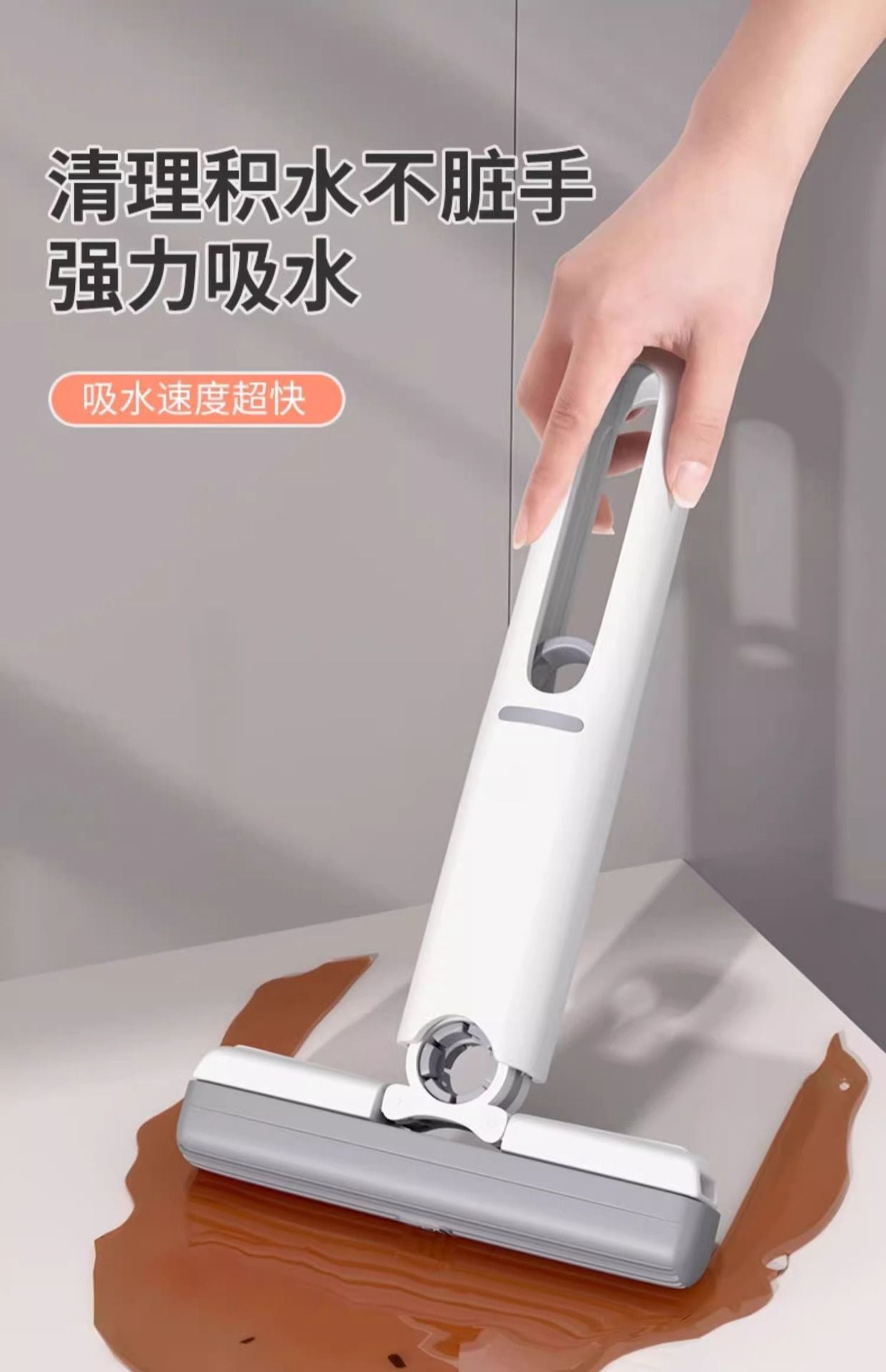 Multi-functional mini mop sponge absorbent household desktop handheld hand-washed bathroom lazy table wiping artifact