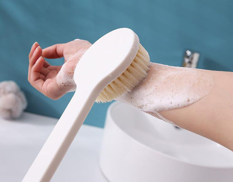 Bath scrub back towel adult bath brush bath supplies bath brush mud long handle soft bristle bath ball