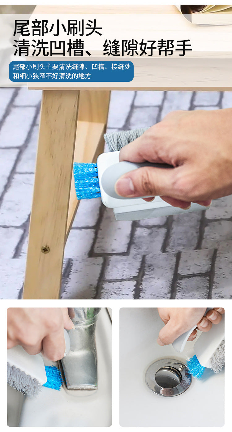 New product crevice brush, floor seam brush, scraping brush, integrated bathroom floor brush, bathroom corner crevice, toilet cleaning brush