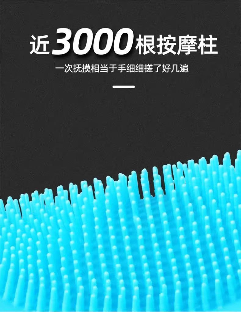 Pet silicone gloves anti-scratch and anti-bite pet bath gloves for cats and dogs Comfortable massage SPA gloves brush