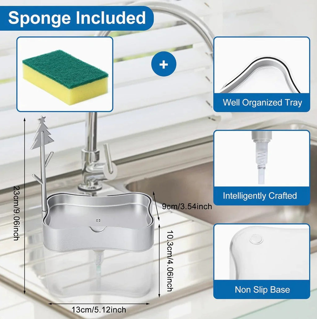 🔥🔥Best Deal 🔥🔥 2 in 1 Soap Dispenser with Sponge
